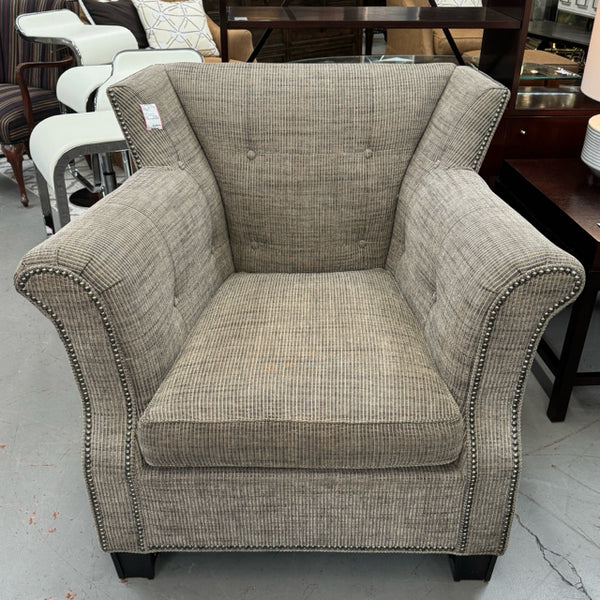 PAIR Hickory Chair Modern Wingback Chairs 39x36x36
