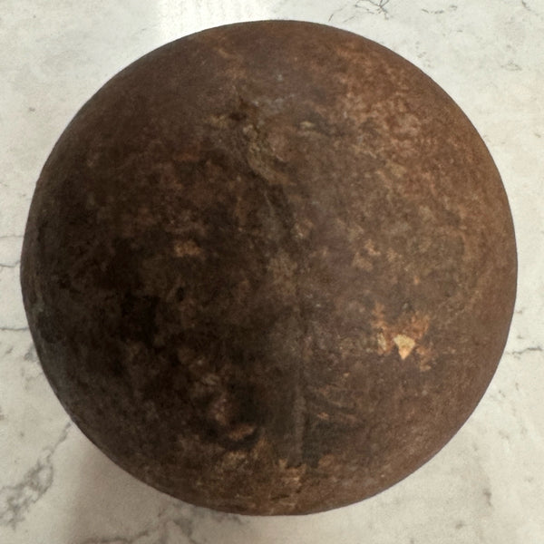 Civil War 4.62" Cannonball (12 lbs.) From Arkansas