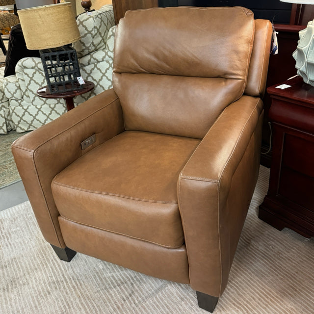 Ava Leather Power Recliner 32x41x41 NEW