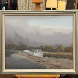 Signed Original Painting "Voyage" 34x28