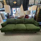 West Elm Haven Evergreen Performance Velvet Sofa 85x37x32