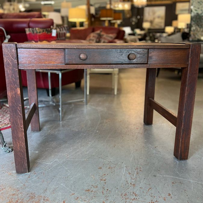 Solid Wood 1-Drw Desk 42x26x29