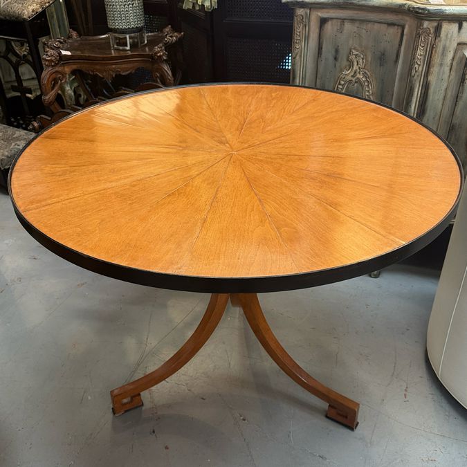 Dessin Fournir Osterly Dining/Entry/Game Table W/Greek Fret 40" Dia x 30"H