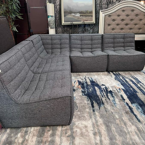 Sally Lynn Home 5-Pc Lounging Sectional 99Lx99Lx34Dx29.5H