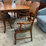 Vintage Century CF Oak Dining Table W/6 Chairs 63x43x30
