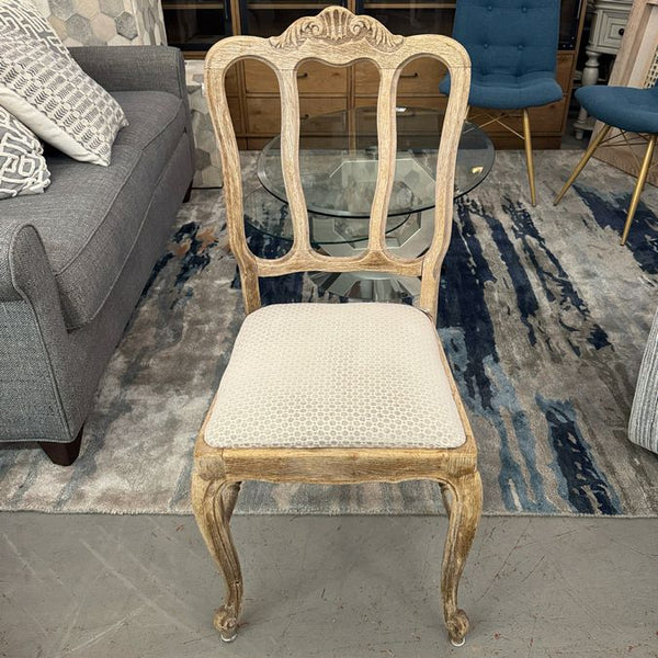 French Side Chair W/Upholstered Seat 16x17x36