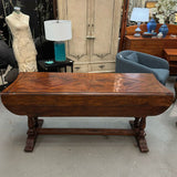 Custom Theodore Alexander Victory Oak Refectory Dining Table 66"Lx42.5"Wx30"H  A