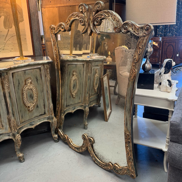 John Richard Arezzo Foxed Mirror 45x59  FINAL SALE