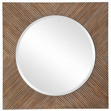 Uttermost 09689 Uma Sq Wood Framed Mirror 30x30x2 NEW