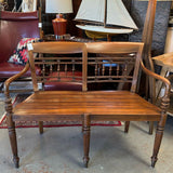 Arhaus Wooden Accent Bench 43x23x33
