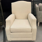Mayo Cream Swivel Upholstered Chair 30x33x39.5