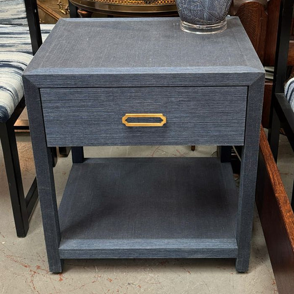Williams & Gold Ariel Navy Sawgrass 1-Drw Nightstand 24x19x27