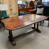 Custom Theodore Alexander Victory Oak Refectory Dining Table 66"Lx42.5"Wx30"H  A