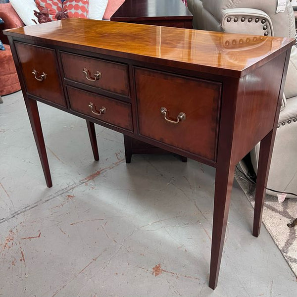Canora Grey Kittleson 4-Drw Mahogany Console 47x16x36