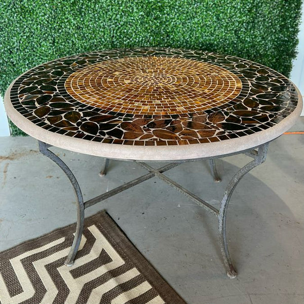 Neille Olson Garden KNF Mosaic Outdoor Table 42x42x24