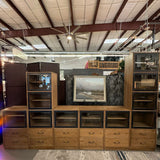 SET/6 Arhaus Curiosity Cubby Cabinets 131x16x83/67