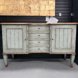 John Richard Blue/Gold Buffet 59x18x36