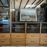 SET/6 Arhaus Curiosity Cubby Cabinets 131x16x83/67