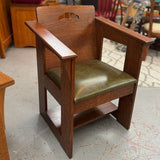 Antique Arts & Crafts Charles Limbert Cafe Chair 26x22x34