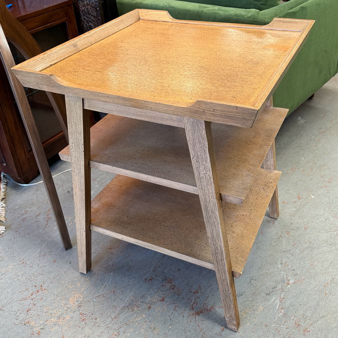MCM Lane Altavista 3-Tier Side Table 22x22x26 AS IS