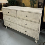 Pottery Barn Bellevue 6-Drw Dresser 48x20x32.5