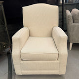 Mayo Cream Swivel Upholstered Chair 30x33x39.5