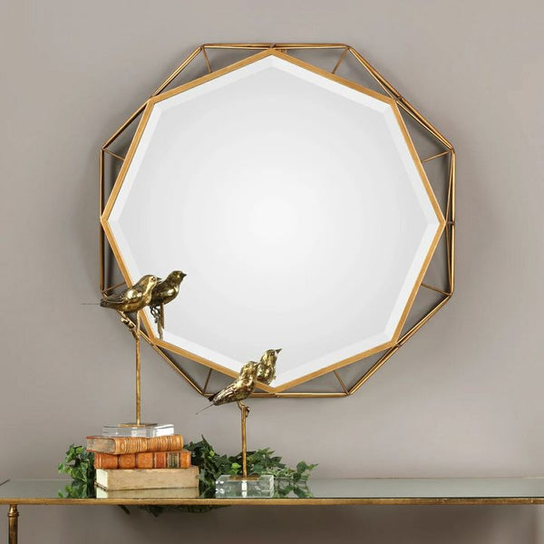 Uttermost Mekhi Octagonal Mirror 09317 30x30