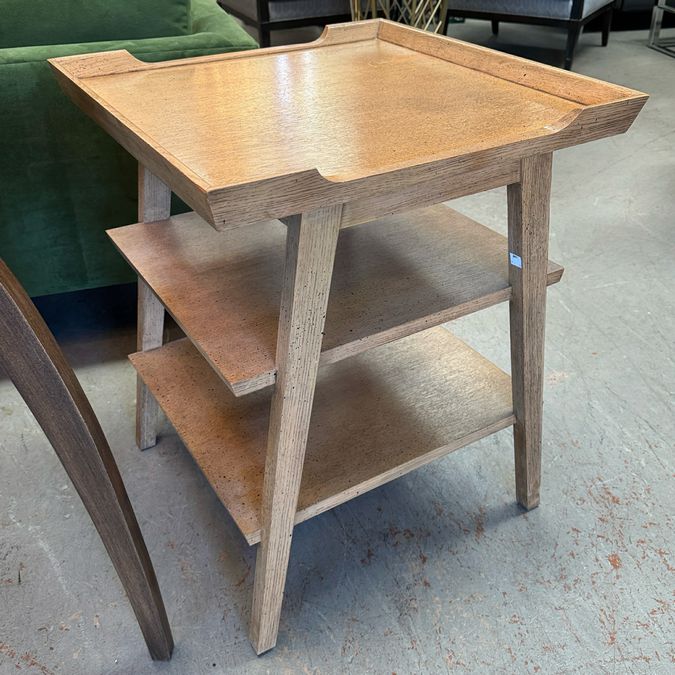 MCM Lane Altavista 3-Tier Side Table 22x22x26 AS IS