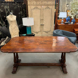Custom Theodore Alexander Victory Oak Refectory Dining Table 66"Lx42.5"Wx30"H  A