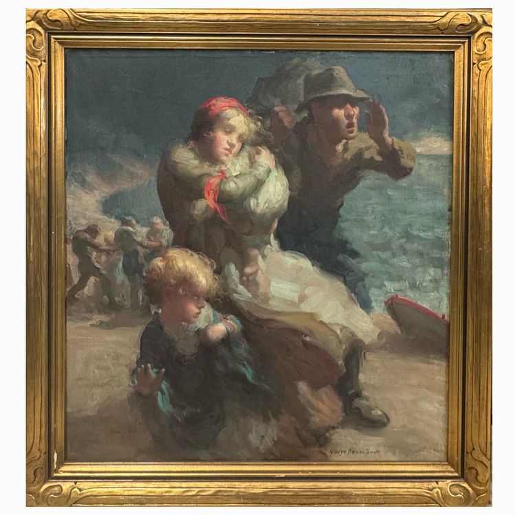 Original Oil Painting by Gladys Nelson Smith 35x37