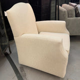 Mayo Cream Swivel Upholstered Chair 30x33x39.5