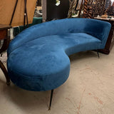 Safavieh Coutoure Evageline Velvet Parisian Sofa 84"L