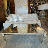 Country French Mirrored Coffee Table 52x30x18.5