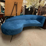 Safavieh Coutoure Evageline Velvet Parisian Sofa 84"L