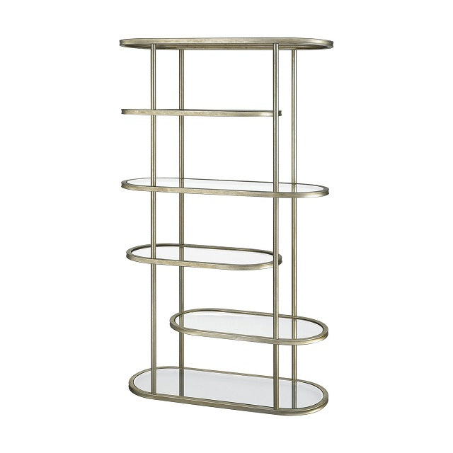 Dimond Home Stacked Gold Leaf Bookcase 42x16x71
