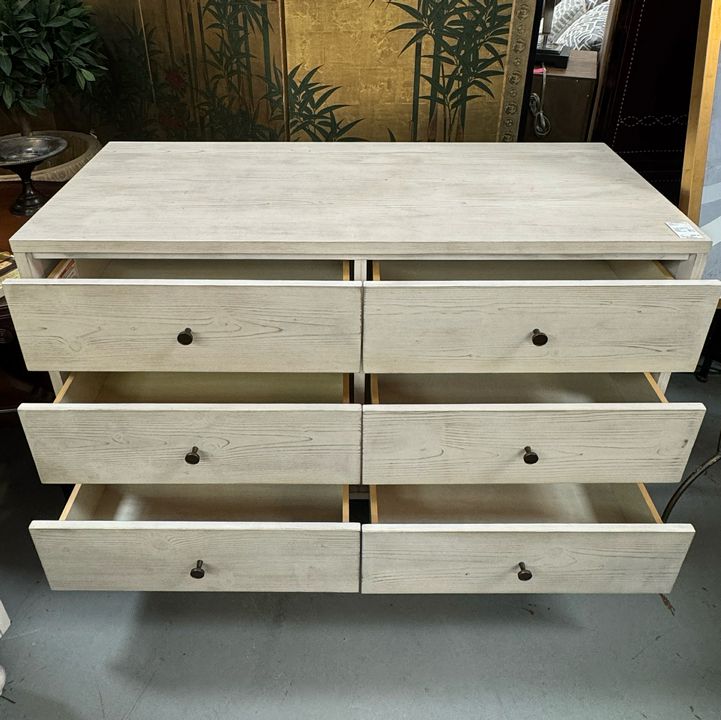 Pottery Barn Bellevue 6-Drw Dresser 48x20x32.5