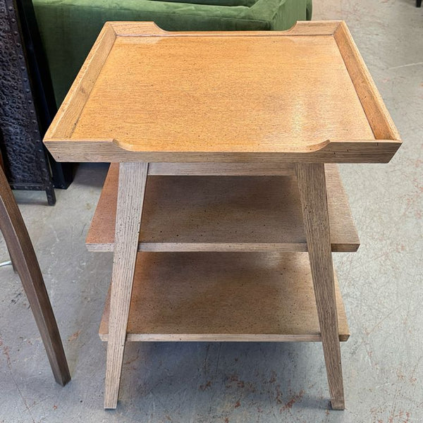 MCM Lane Altavista 3-Tier Side Table 22x22x26 AS IS