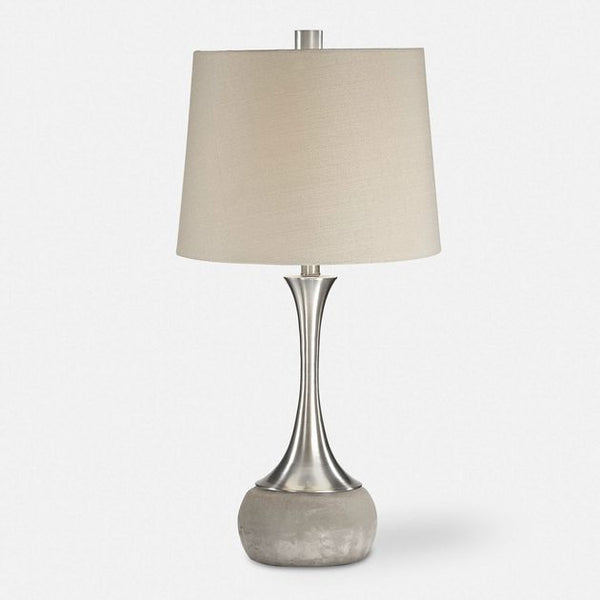 27875 Niah Brushed Nickel Table Lamp 28"H