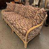 Rattan Golden Girls Style Sofa 86x35x33