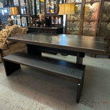 Arhaus Mihaela Vin Rosu Table & Bench 84x39.5x30