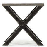 Andrew Martin Faux Shagreen Side Table 24x18x24 AS-IS