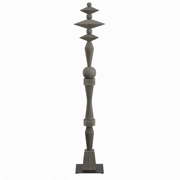 Uttermost Lineage Totem Sculpture 12x12x72