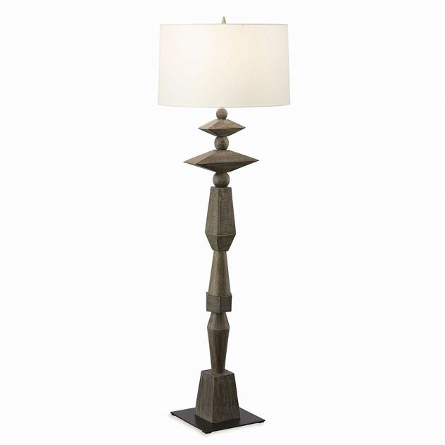 Uttermost Lineage Totem Floor Lamp 61"H