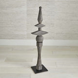Uttermost Lineage Totem Sculpture 10x10x46