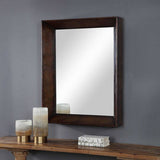 Uttermost Soloman Deep Profile Mirror With Aged Copper Cladding 30x6x40