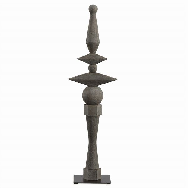 Uttermost Lineage Totem Sculpture 10x10x46
