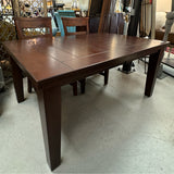 Havertys Chapman Table W/4 Chairs, 1 Leaf 64x42x30.5