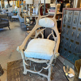 Antler Throne Chair 28x32x54