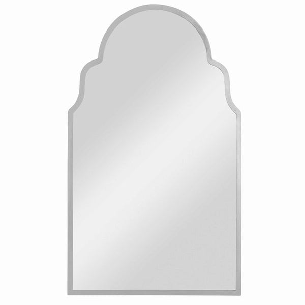 Uttermost Brayden Nickel Arch Wall Mirror 26x1x43