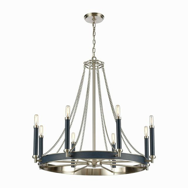 Elk Home Avenue 8 Lt Chandelier 31H x 32W x 32L  NEW